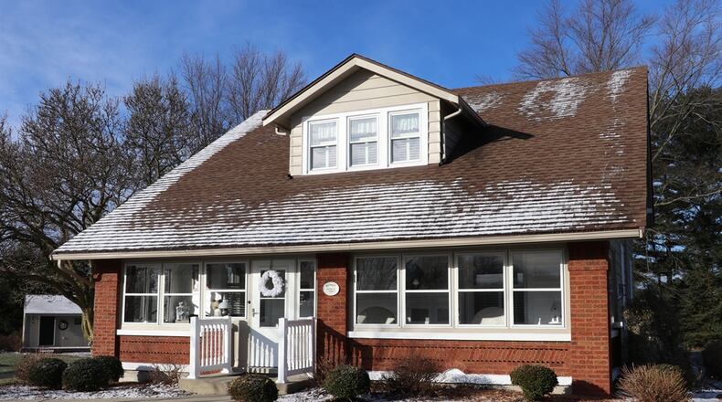 The brick-and-aluminum house at 8861 Kimmel Road has about 1,690 square feet of living space. Contributed photos by Kathy Tyler
