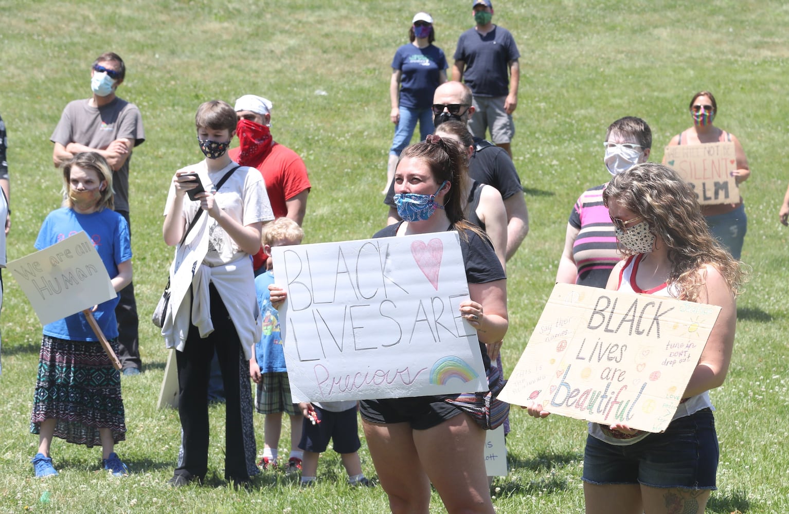 Protest in New Carlisle