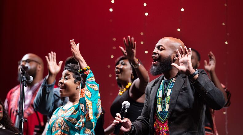 Trey McLaughlin and The Sounds of Zamar will bring the sounds of gospel to the Clark State Performing Arts Center on Saturday as well as conducting a pre-concert gospel workshop. Contributed photo