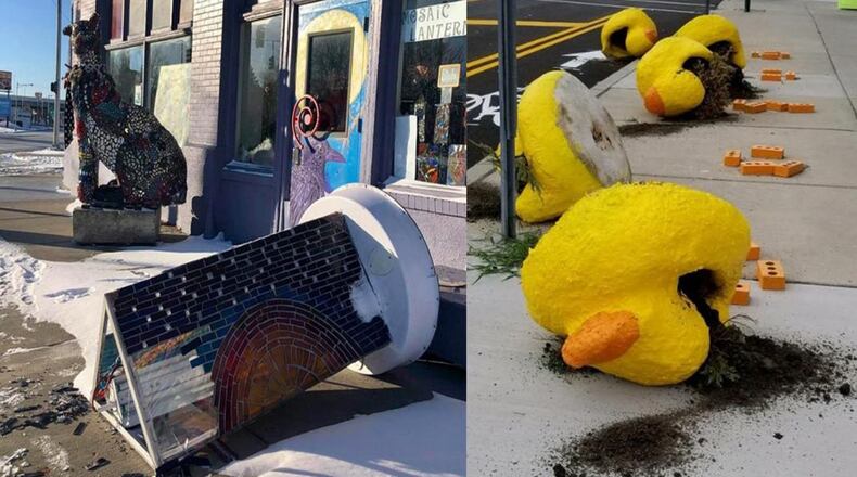 K12 Gallery and TEJAS has been the victim of vandalism twice since September. The art center is planning a fundraiser to install cameras.