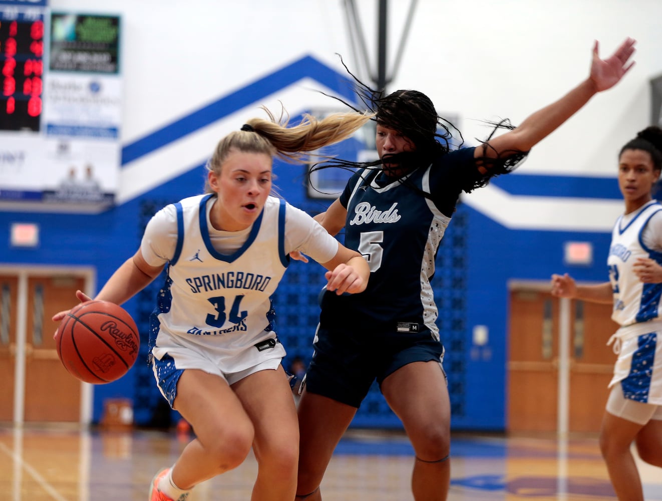 Fairmont Springboro basketball