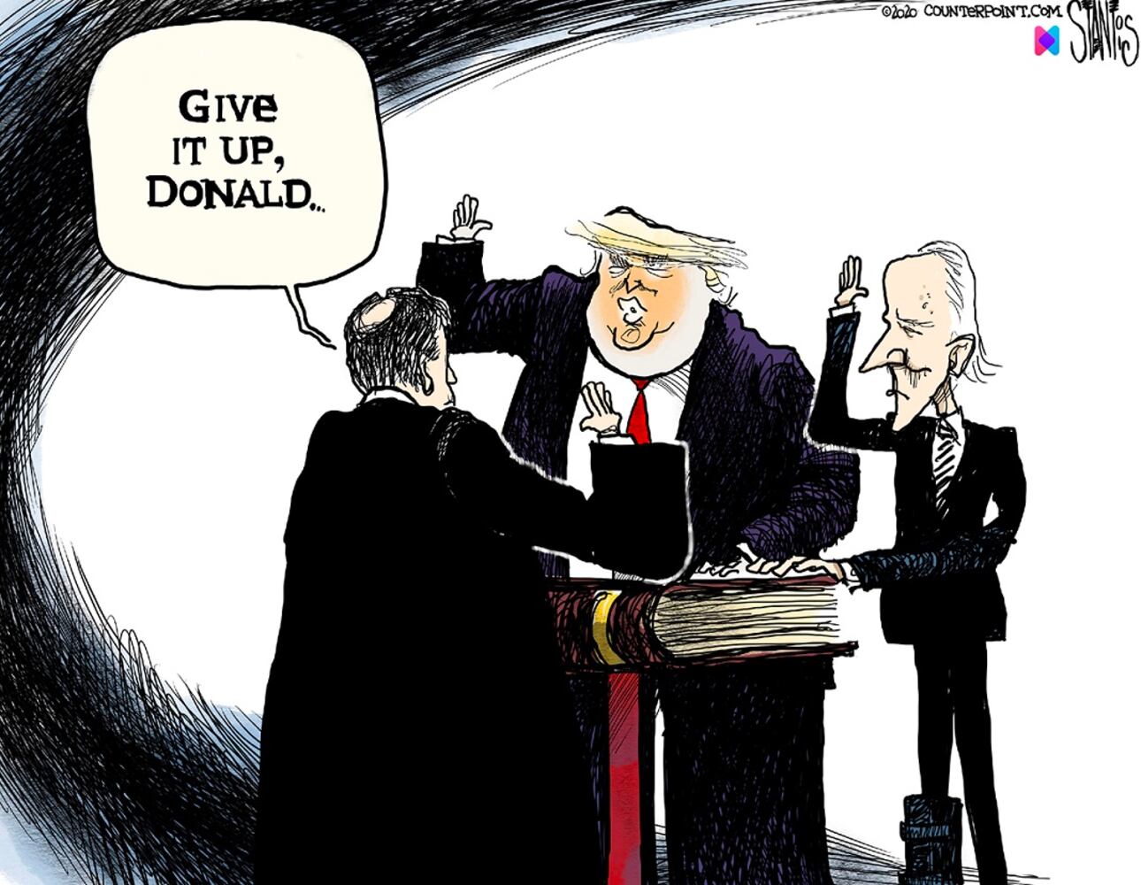 Week in cartoons: Biden's boot, presidential pardons and more