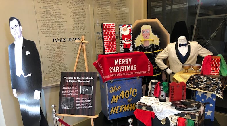 Hermann Carr, a magician and longtime member of the Springfield Police, is being remembered with an exhibition at the Heritage Center of Clark County and a virtual program on Wednesday, Jan. 12 on Zoom. CONTRIBUTED PHOTO BY BRETT TURNER