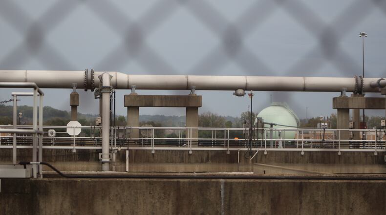 Dayton’s water reclamation facility at 2800 Guthrie Road in southwest Dayton. CORNELIUS FROLIK / STAFF