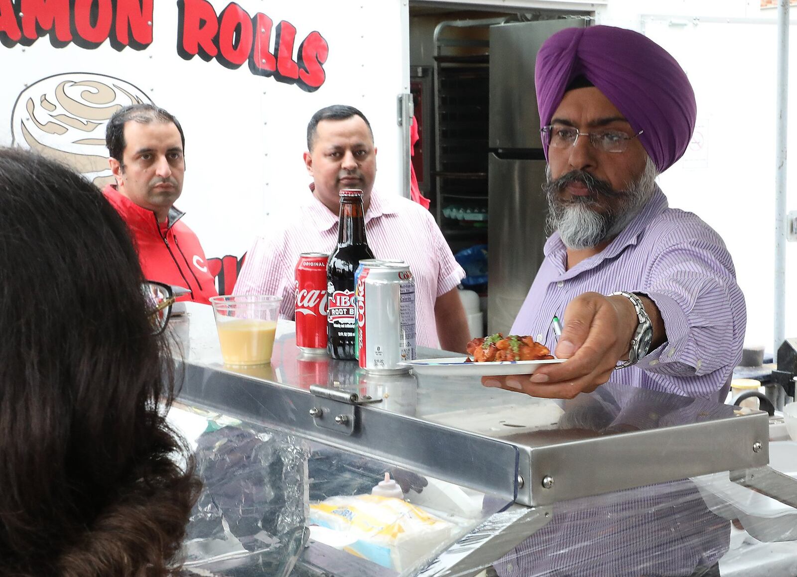 Jeet India was just one of the food vendor offering a taste of different cultures at CultureFest. BILL LACKEY/STAFF
