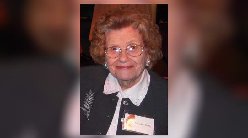 Geraldine Henry will soon be 108 years old. BILL LACKEY/STAFF