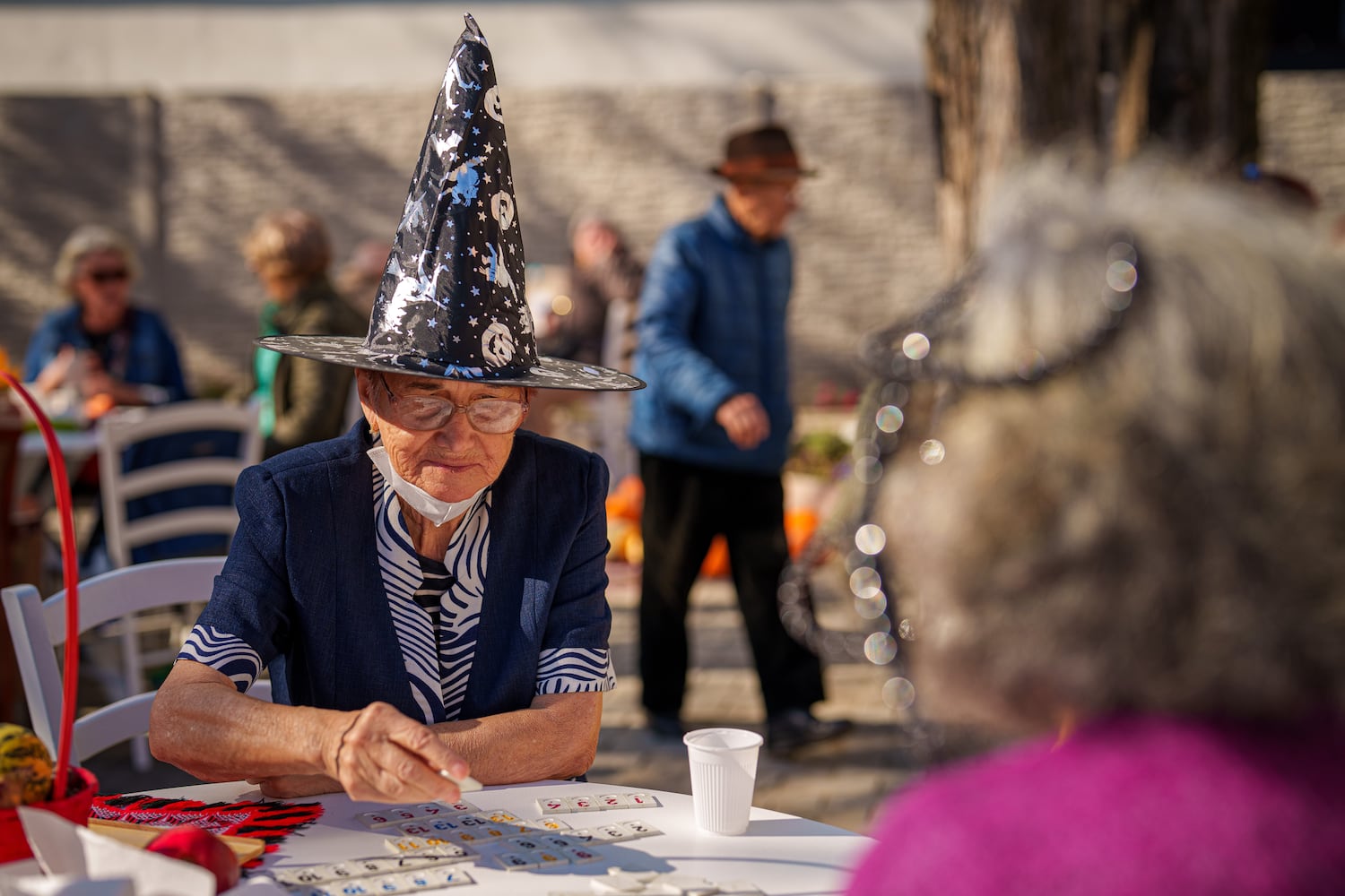 Romania Halloween Elderly