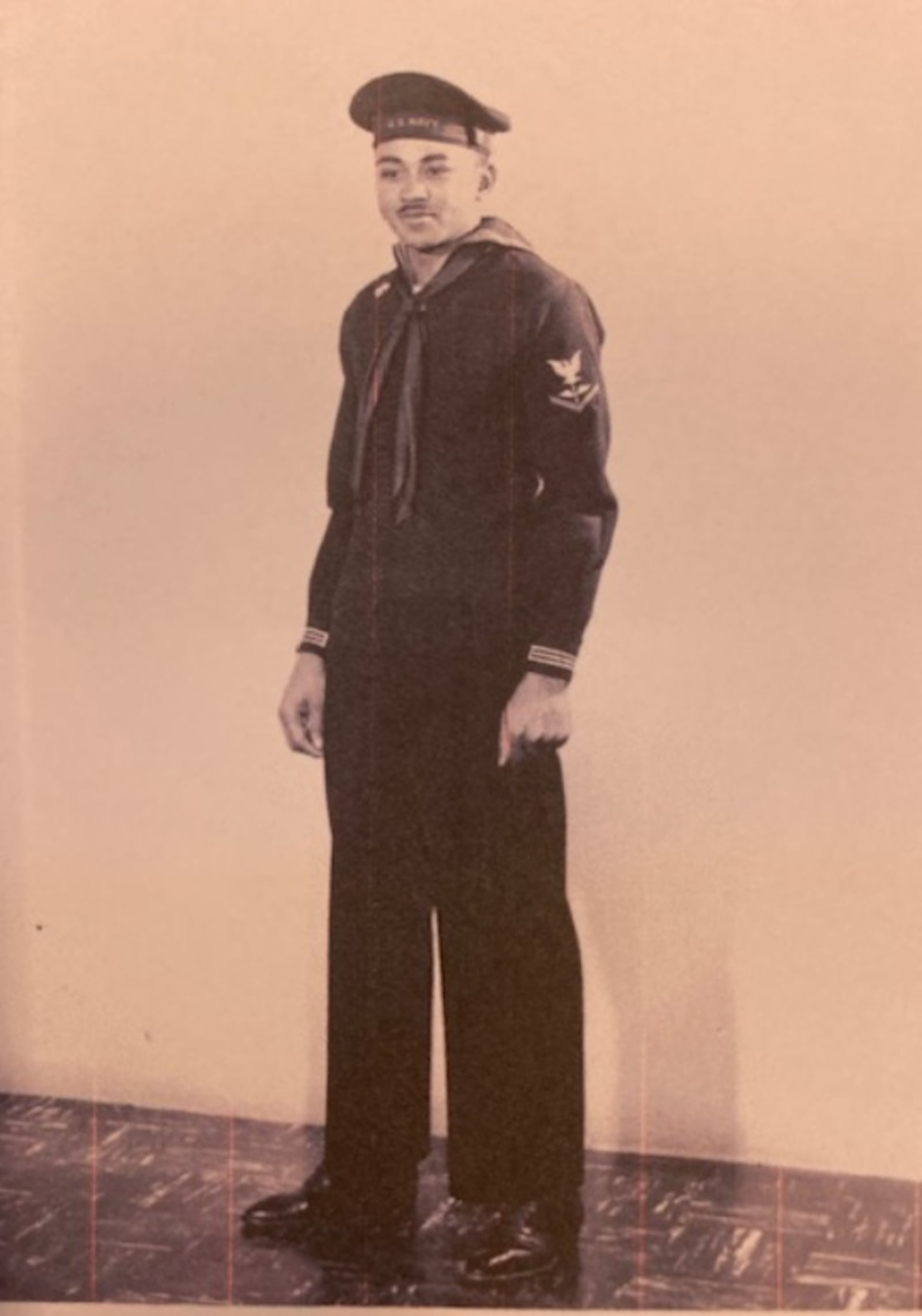 George M. Neal in the early 1950s when he served in Korea. Neal was awarded the Navy Cross for a helicopter rescue mission in the mountains of North Korea during the Korean War. The Navy will now be naming new-age destroyer for him. CONTRIBUTED