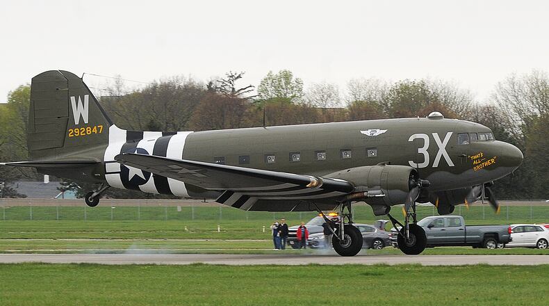 That’s All, Brother’ flies from history to the National Museum of the Air Force, Tuesday April 20, 2021 for a three-day visit.