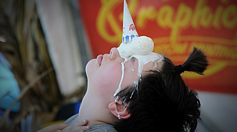 Arrow Queen has been serving ice cream in New Carlisle for 50 years. MARSHALL GORBY/STAFF