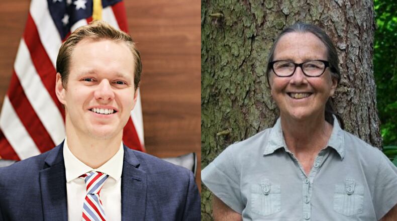 Republican Levi Dean (left) and Democrat Krista Magaw (right) are running to fill the Ohio House of Representatives District 71 seat in November 2024. CONTRIBUTED