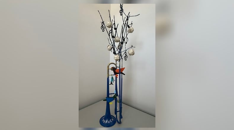 The Springfield Symphony Orchestra's Art of Music fundraiser is giving the public the chance to bid on a variety of musical instruments that have been adorned into works of art by local artists, schools and organizations. CONTRIBUTED