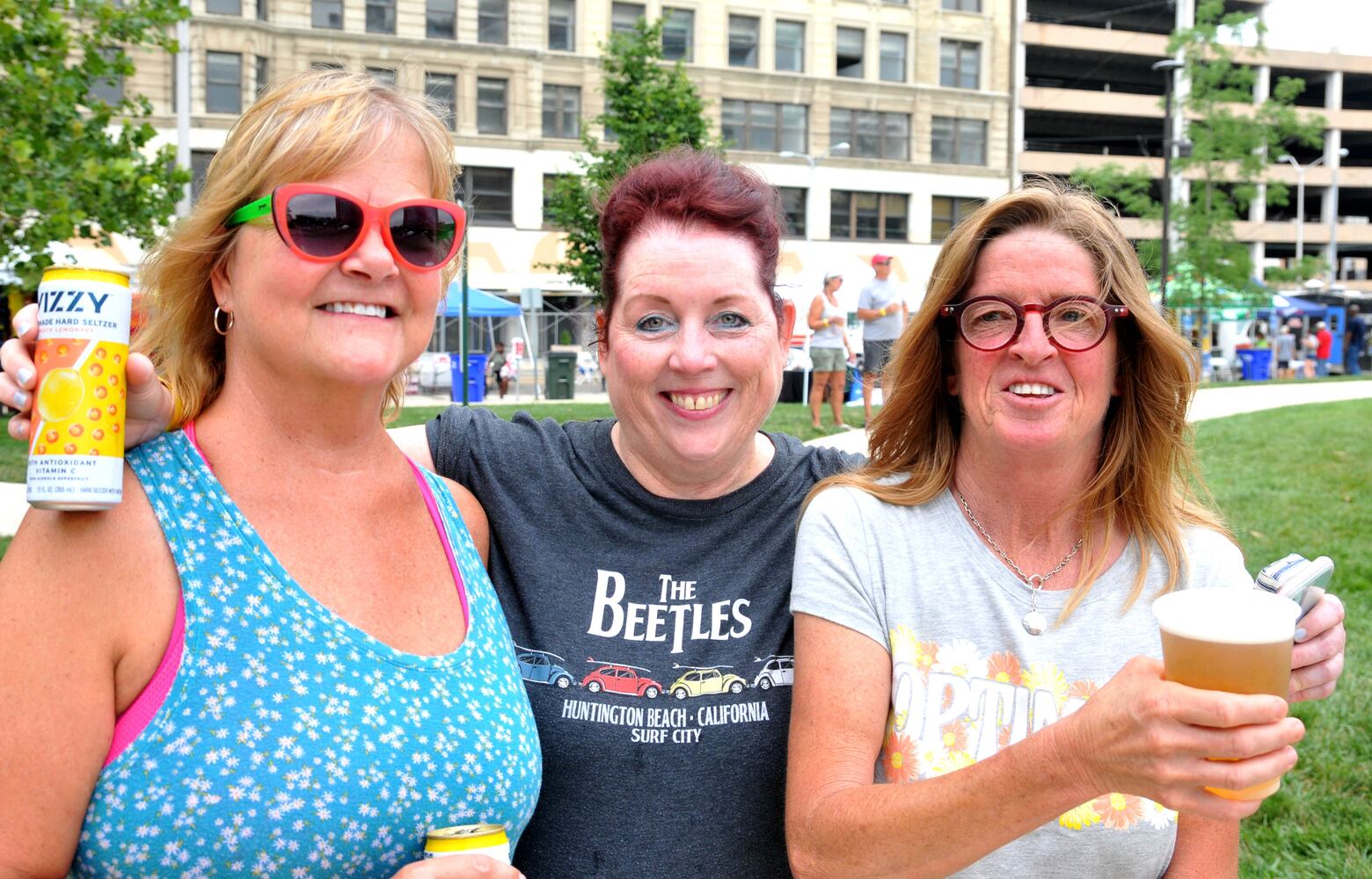 Did we spot you at the Dayton "Blues" Festival?