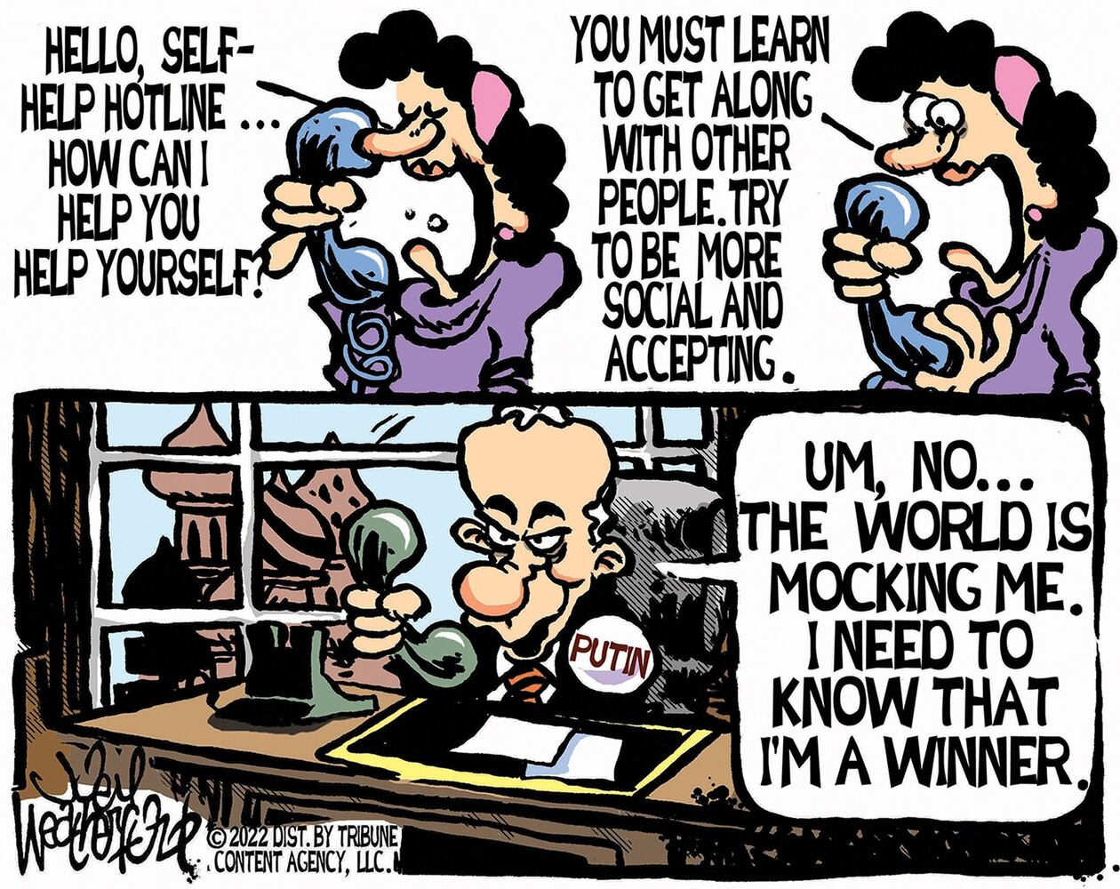 WEEK IN CARTOONS: Gas prices, Ukraine, Putin and more