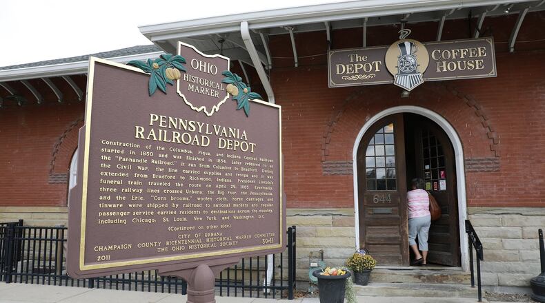 Several events will be happening in Clark and Champaign counties this week, including visits with Santa at The Depot Coffee House in Urbana. BILL LACKEY/STAFF