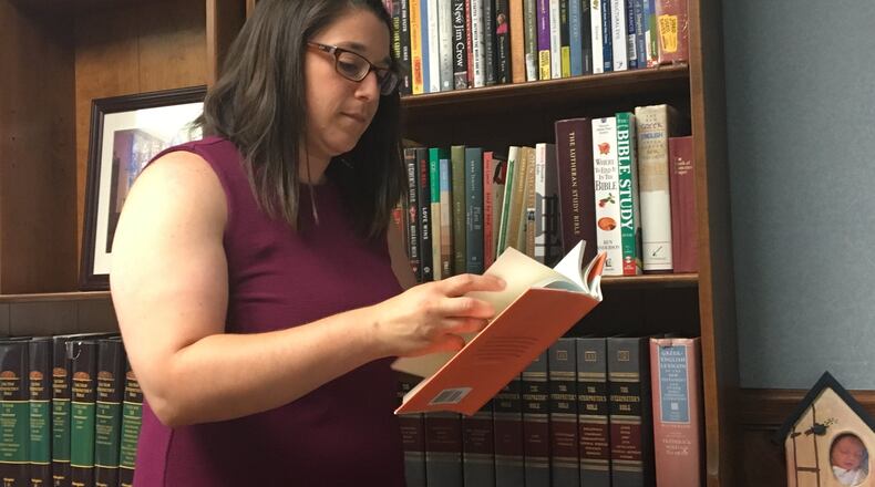 Alyssa Mazzei is the new pastor at First Lutheran Church in Springfield. Photo by Brett Turner