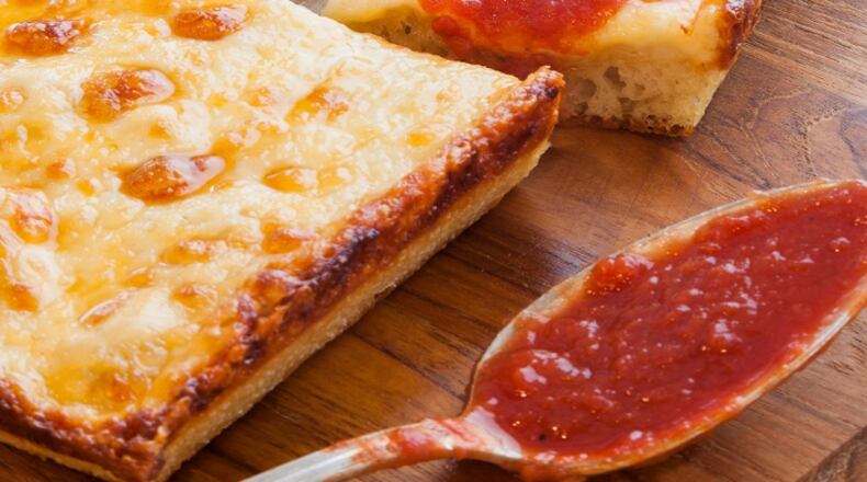 Detroit-Style Pizza. MUST CREDIT: Photo by Goran Kosanovic for The Washington Post