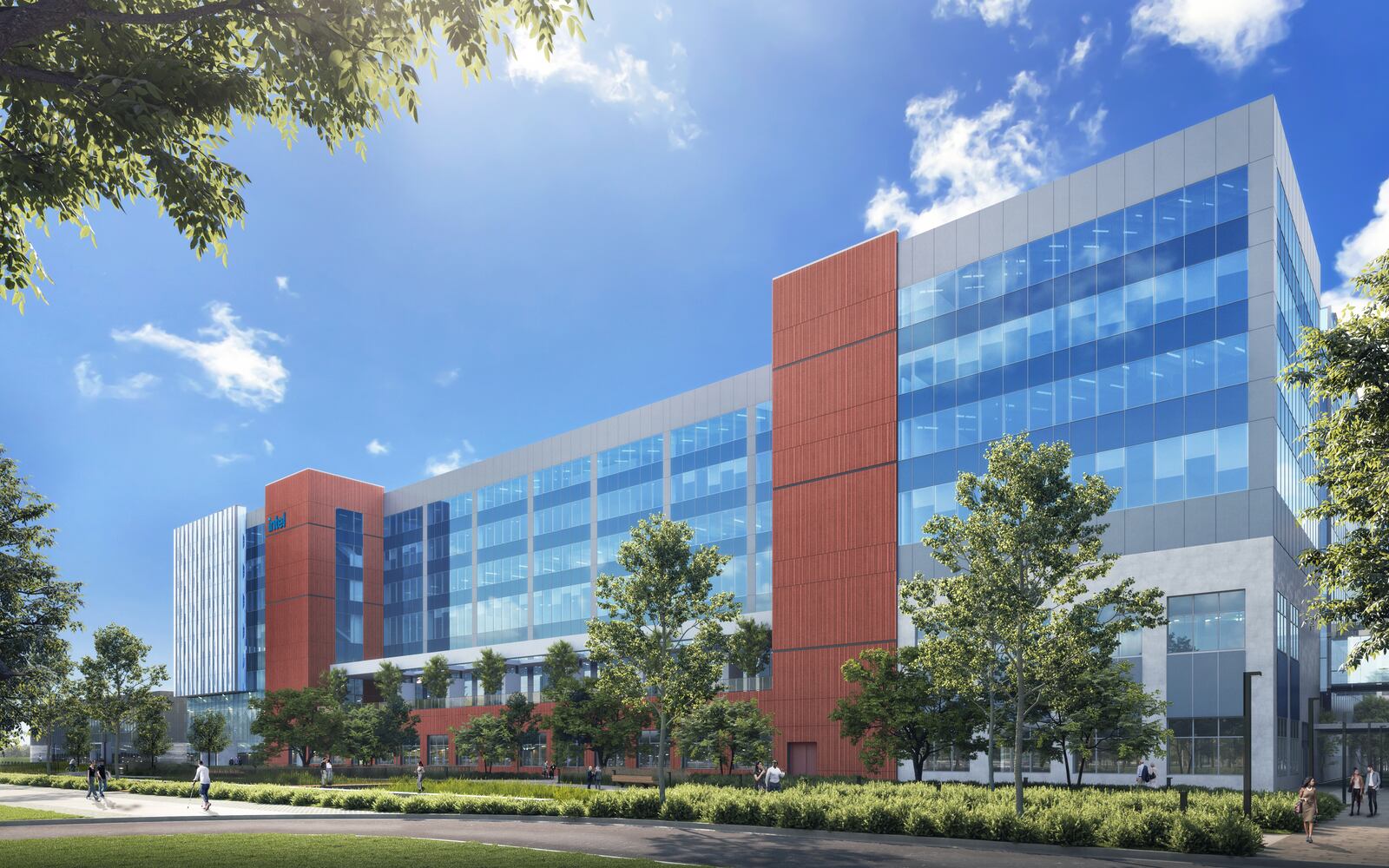 Intel Corp Ohio Site Renderings