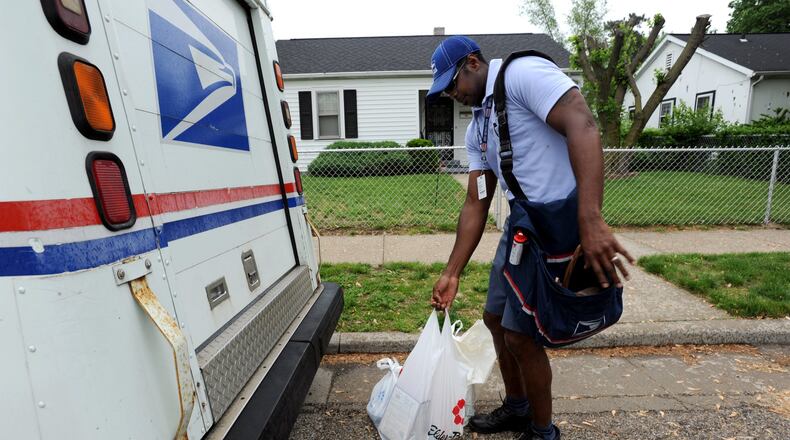 About 15,000 pounds of food was collected in Clark County during last weeks annual Stamp Out Hunger event coordinated by U.S. Postal Service letter carriers.