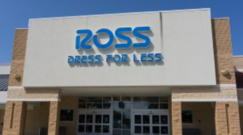 An exterior sign has been requested for Ross Dress For Less at the Dayton Mall.