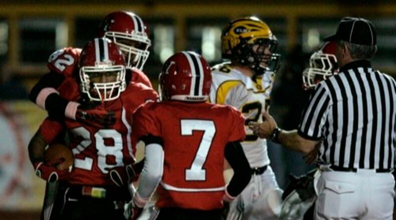 Fan and action photos of the GWOC showdown DDN football Game of the Week Wayne hosting Centerville 10/23/09. Wayne was the winner 42-20.