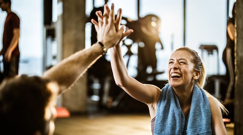 Some of the many rewards associated with better health include increased energy levels, less aches and pains, fewer joint problems, lower disease risk and a renewed sense of well-being. iSTOCK/COOC