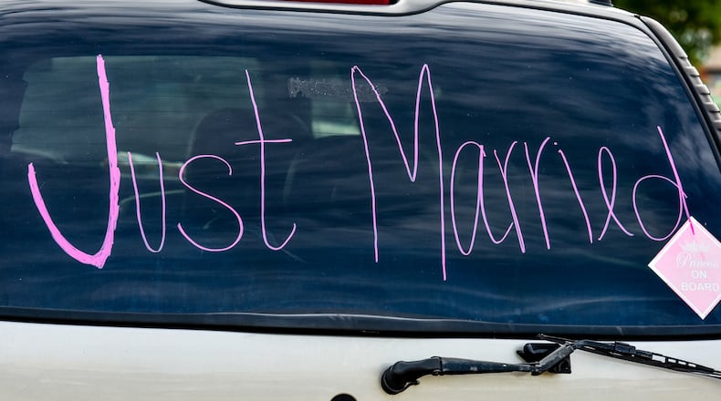 Five Ohio cities made a new list of the best places to get married in the United States. NICK GRAHAM/STAFF