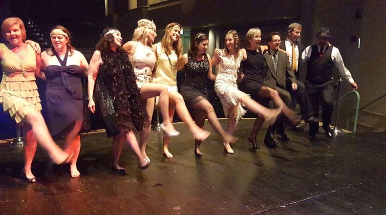 Grapes and Escapes fundraisers feature colorful themed decorations and atmosphere, music and dancing and other attractions that set them apart such as this gangster theme several years ago. This year's theme is "Sips, Slushies & Sliders.'' CONTRIBUTED