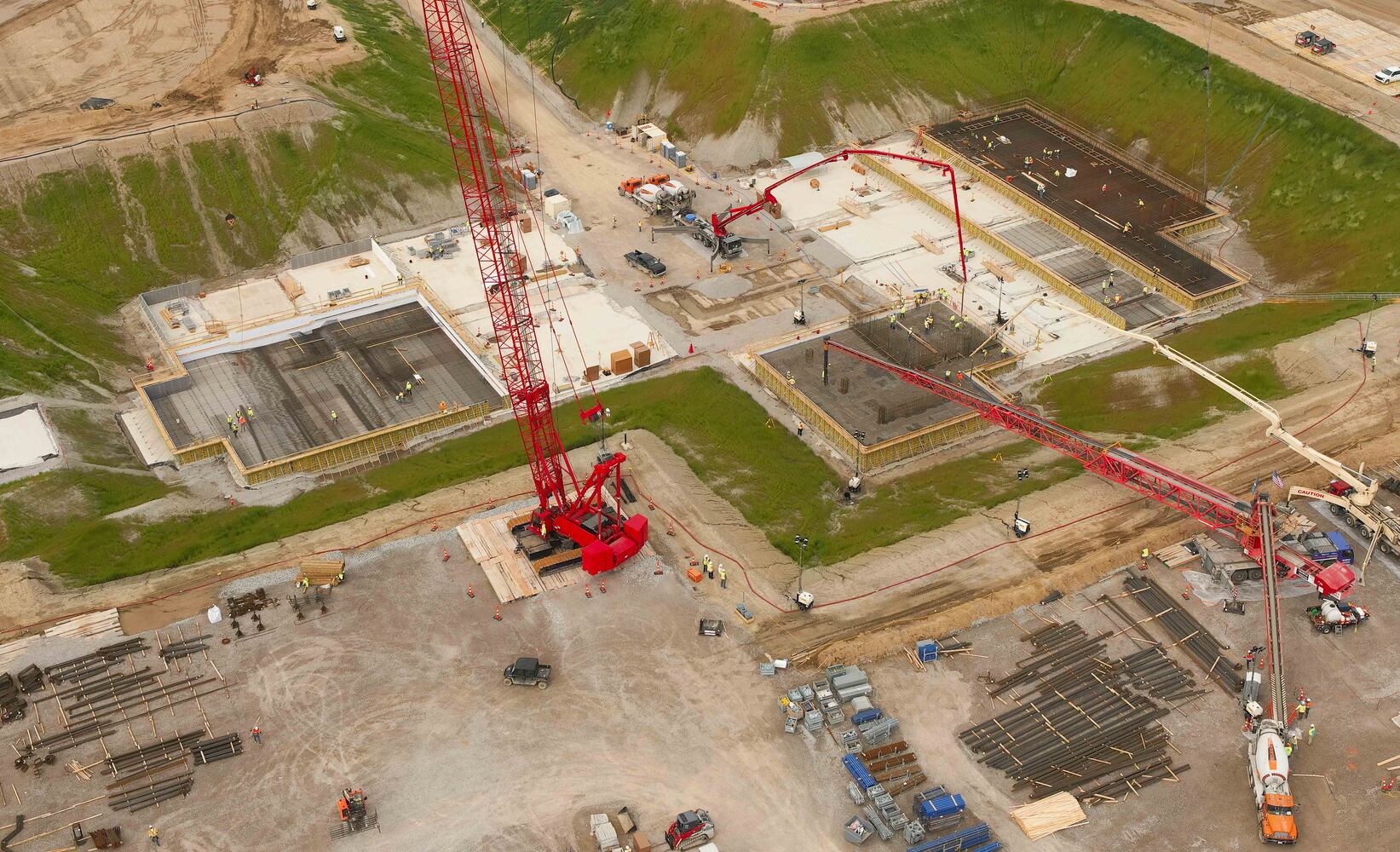 Intel Corp Ohio Concrete Pour