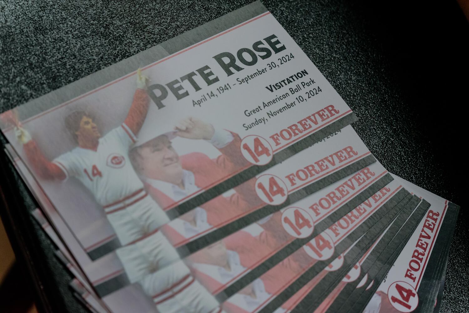 PHOTOS: Pete Rose Memorial Visitation at Great American Ball Park
