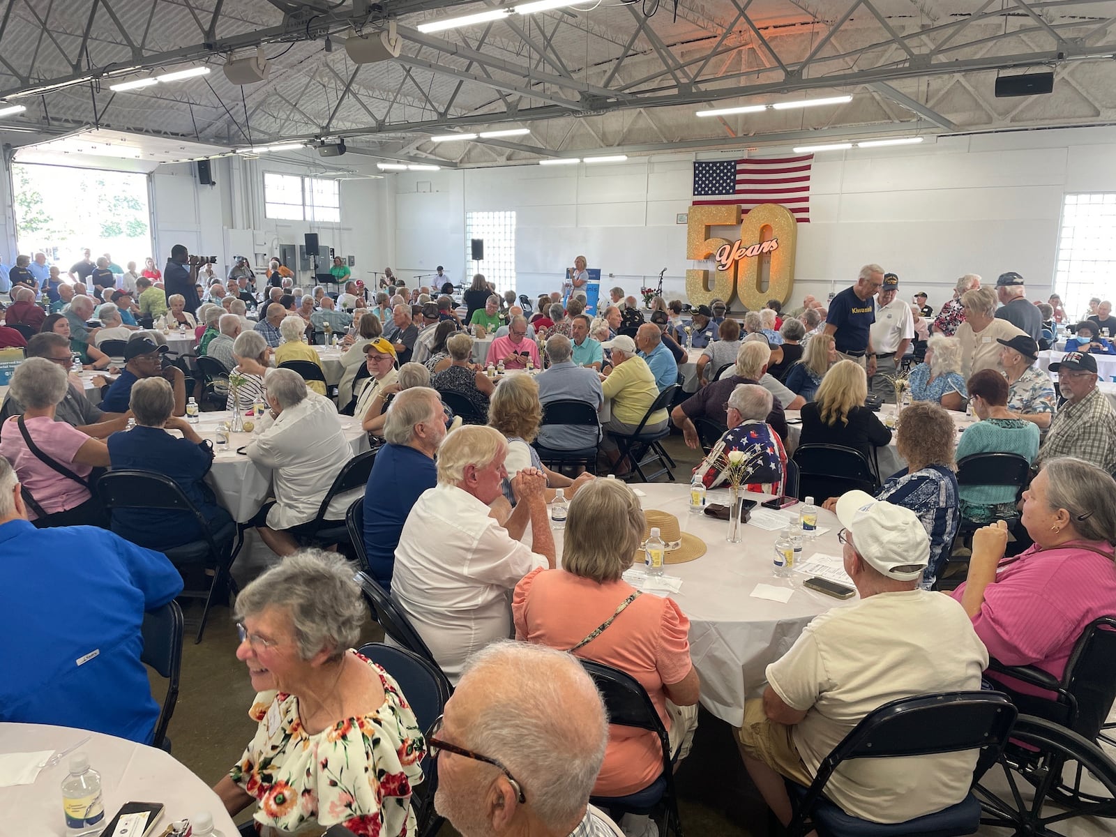 United Senior Services (USS) Golden Wedding in 2025 had over 500 attendees. Contributed