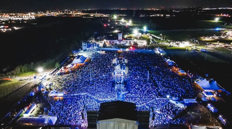 The crowd was giant at the 2024 Voices of America Fest in West Chester Twp. in August 2024. The next event takes place Aug. 7-10, 2025 and will feature Hardy as one of the headliners. CONTRIBUTED/VOA COUNTRY MUSIC FEST
