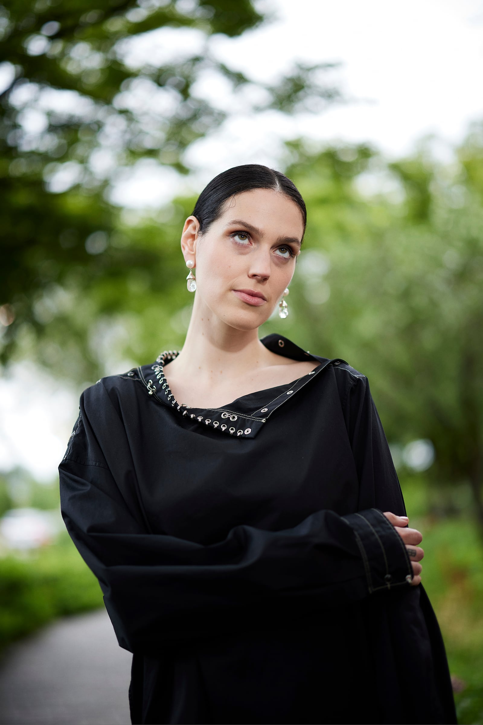 Actor-director Eva Victor poses for a portrait to promote "Sorry, Baby" on Monday, June 16, 2025, in New York. (Photo by Matt Licari/Invision/AP)