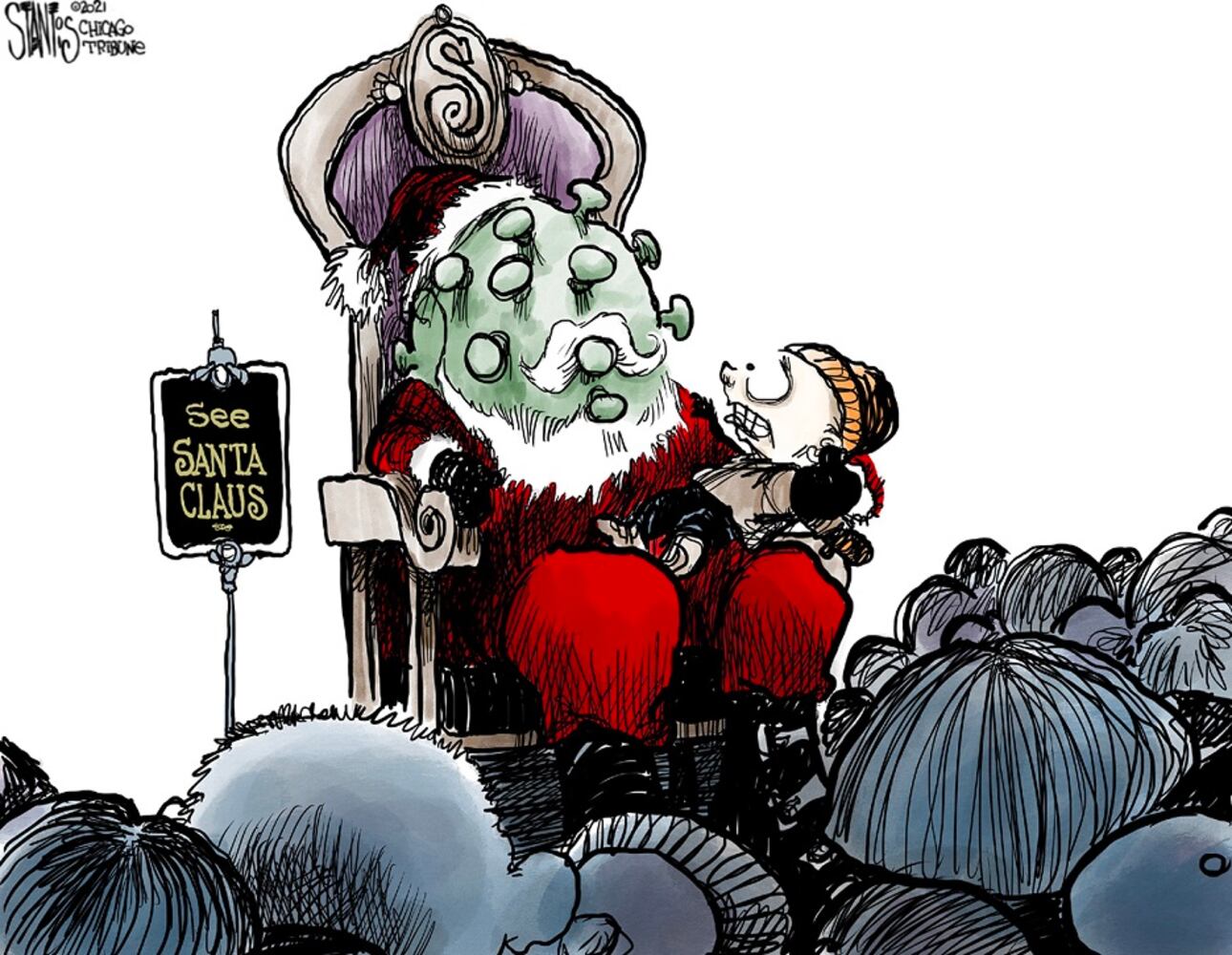 WEEK IN CARTOONS: COVID Christmas, deadly tornadoes, Joe Manchin and more
