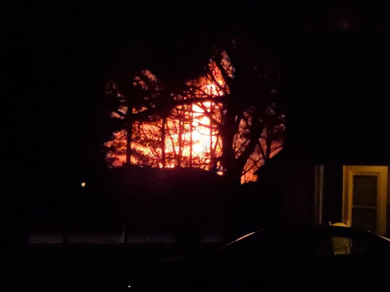 Fire crews are reportedly responding to large fire at the BDL Supply on Sprague Road in South Charleston.