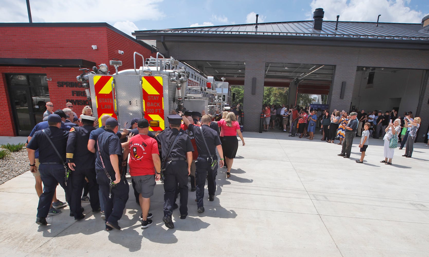 Fire Station Ribbon Cutting SNS