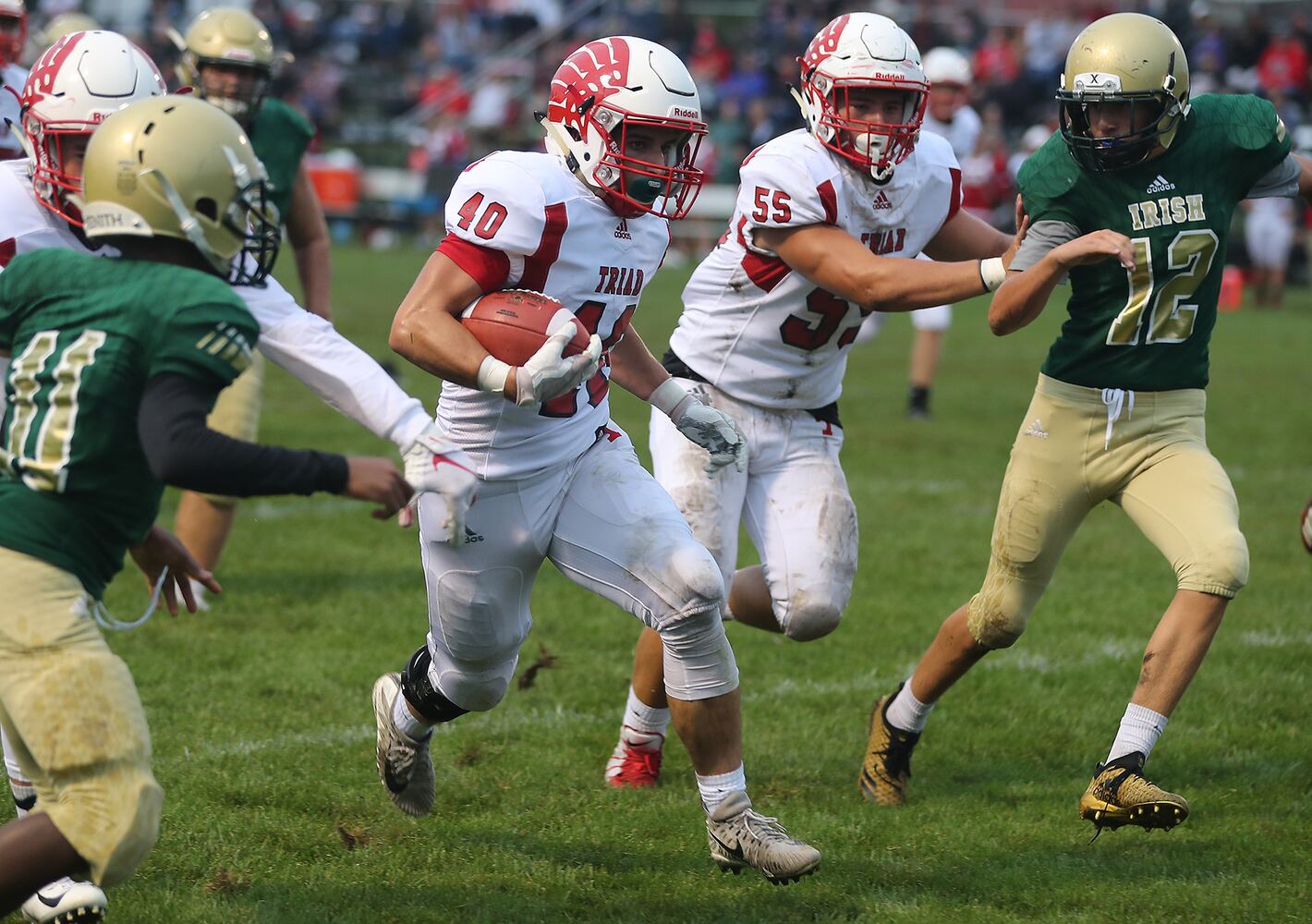Catholic Central vs Triad Football