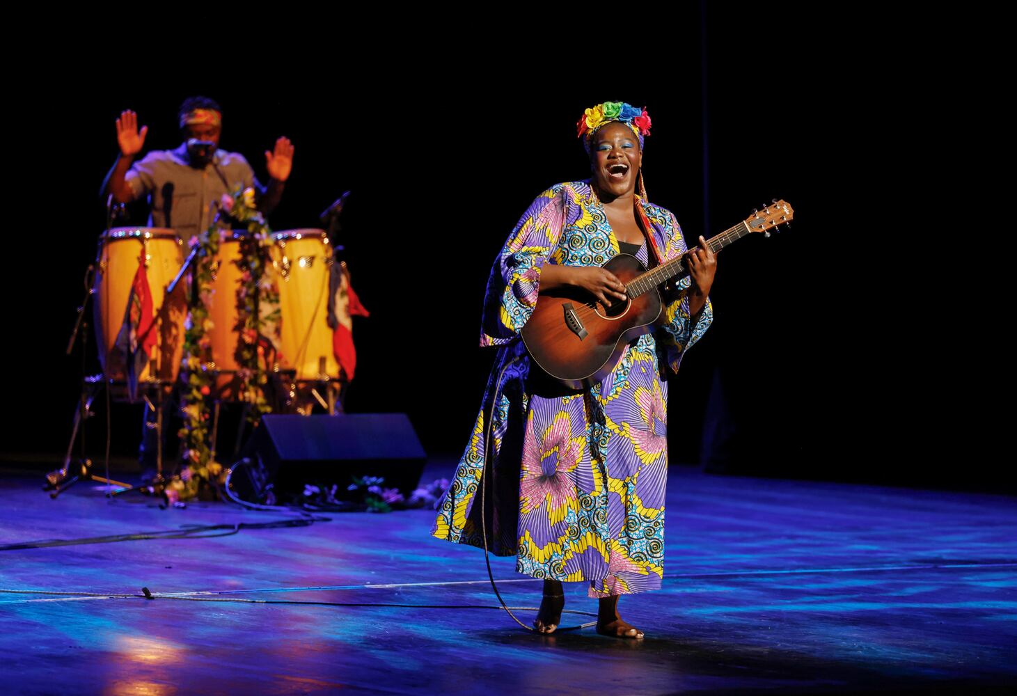 Haitian group performance