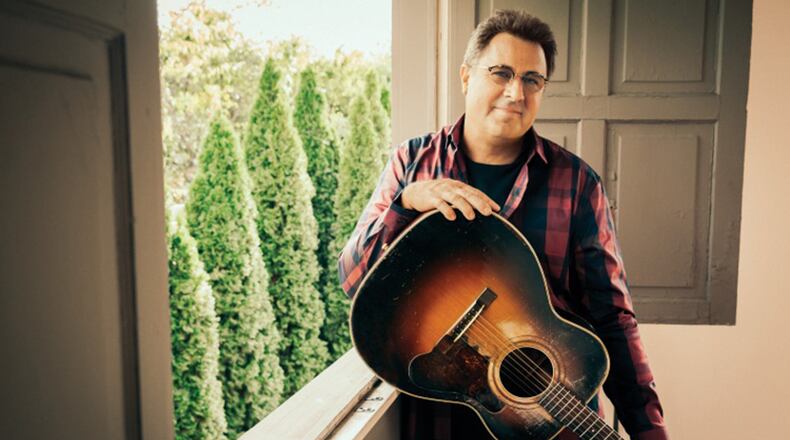 Vince Gill will perform at the Rose Music Center at the Heights Friday, Aug. 23.