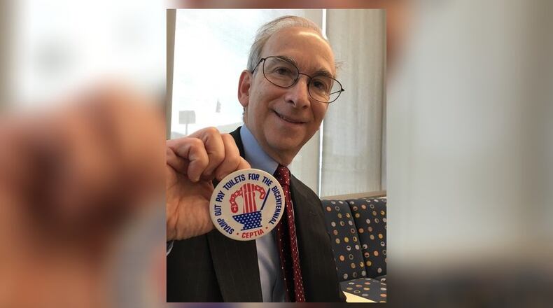 Fifty years ago Dayton native Michael Gessel, his brother and two others started a campaign to end pay toilets in America. They