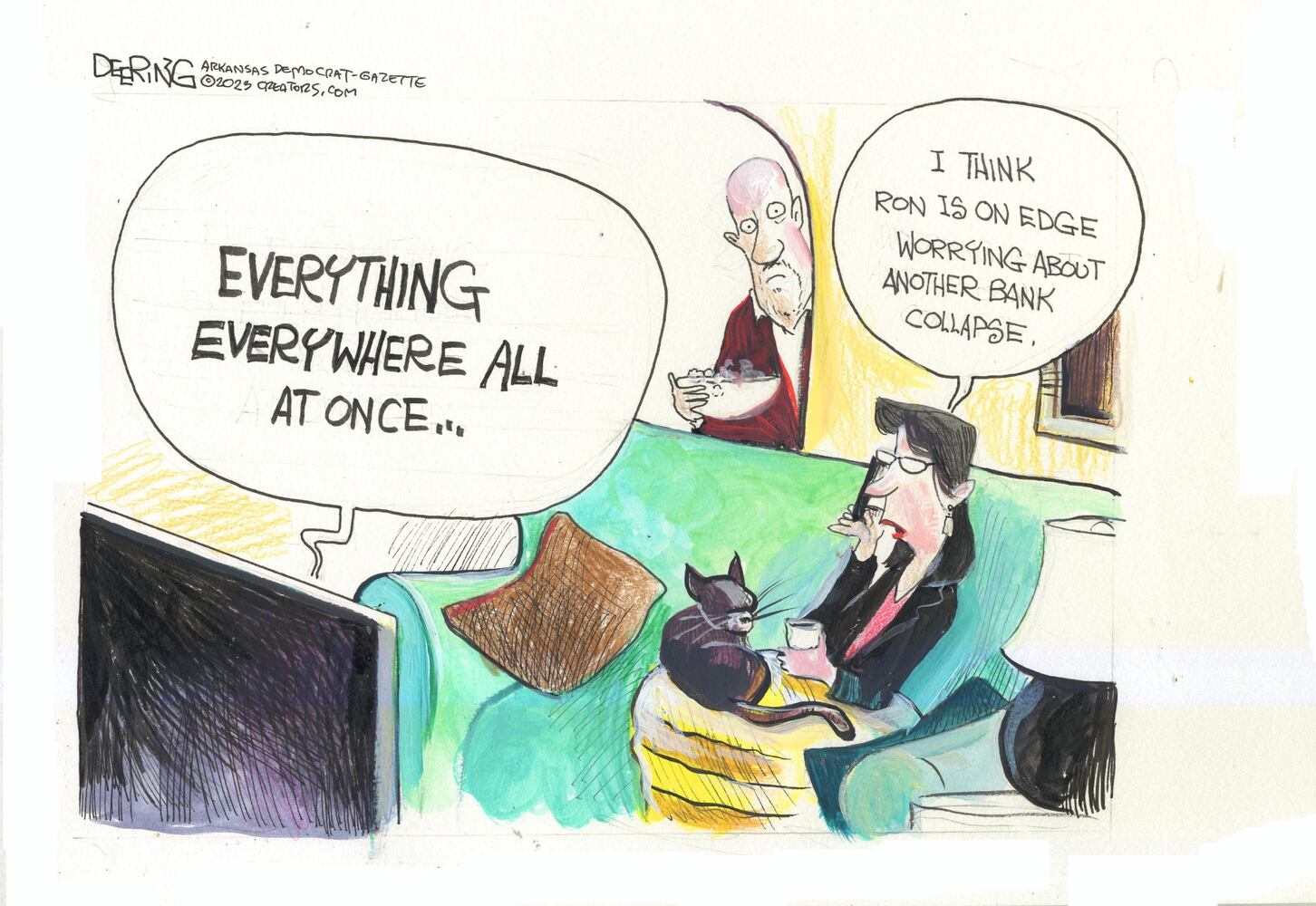 WEEK IN CARTOONS: Bank collapse, Russia and more