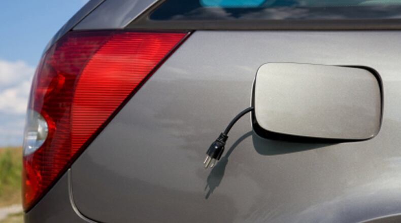 Although AAA’s annual Your Driving Costs study found that overall cost of electric vehicle ownership is 8% more per year, individual categories such as fuel and maintenance/repair are lower. AAA photo