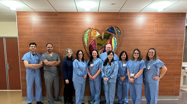 Workers at Springfield Regional Medical Center are implanting the hospital's 50th Watchman device this week. Photo provided by Mercy Health - Springfield.