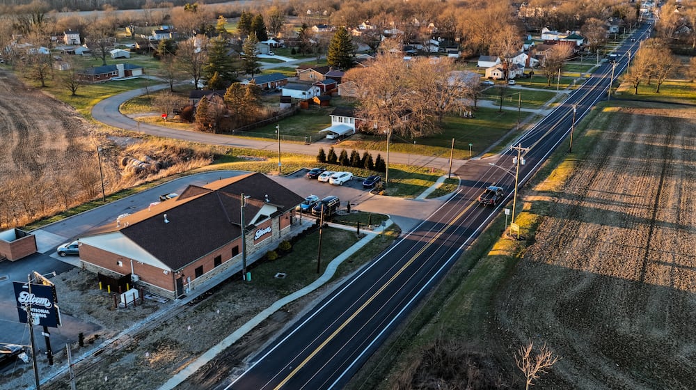 Bloom Dispensary on Main Street in Seven Mile offers medicinal and recreational use marijuana products. The dispensary potted the village about $401,000 from the state's host community fund, which redirects recreational sales tax proceeds back to communities that host marijuana dispensaries. NICK GRAHAM/STAFF