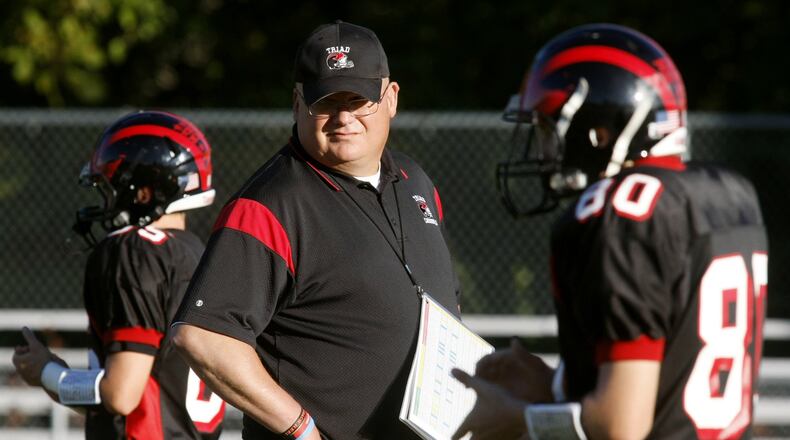Payton Printz was the coach at Triad High School in the OHC for 15 seasons. FILE