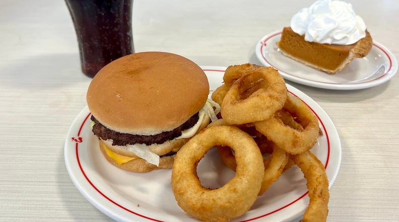 Fans of Frisch's often share a love for the restaurant's Big Boy hamburgers, onion rings, and selection of pies. Some customers also rave about the nugget-style ice served in each of the restaurant's soft drinks. AIMEE HANCOCK/STAFF