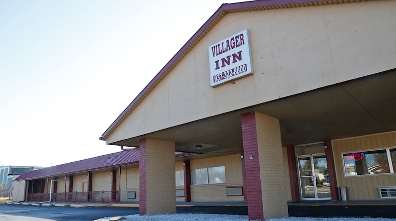 A proposal is on the Springfield City Commission agenda to purchase the Villager Inn hotel so it can used to provide additional shelter for the homeless. BILL LACKEY/STAFF