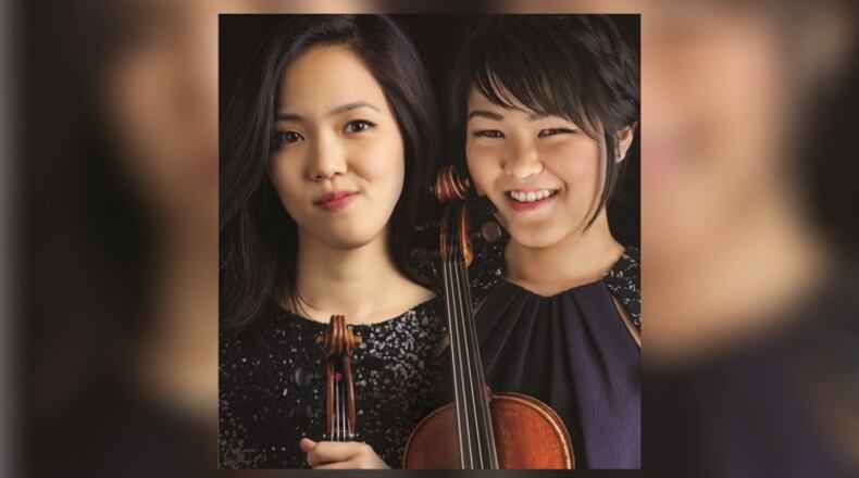 The Shimasaki Sisters will perform as part of the Springfield Symphony Orchestra’s NightLights concert series at the Clark State Performing Arts Center on Saturday. CONTRIBUTED