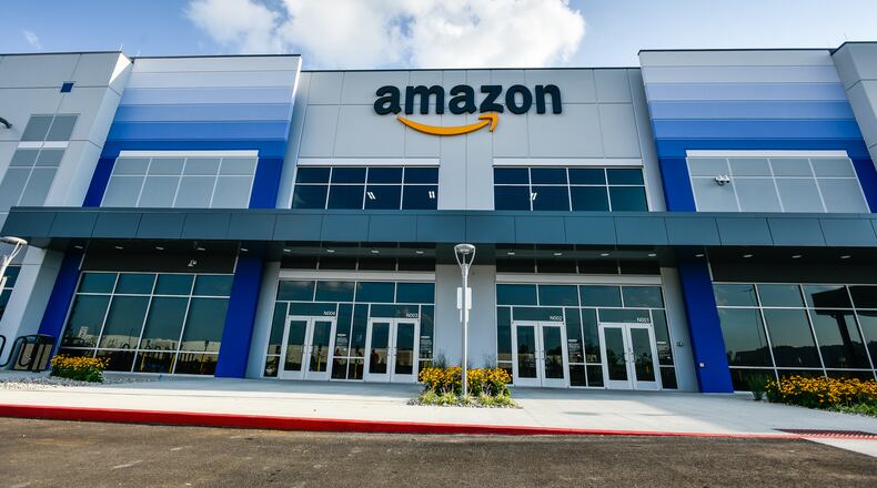 Amazon see biggest shopping day on record during Cyber Monday sales. NICK GRAHAM/STAFF