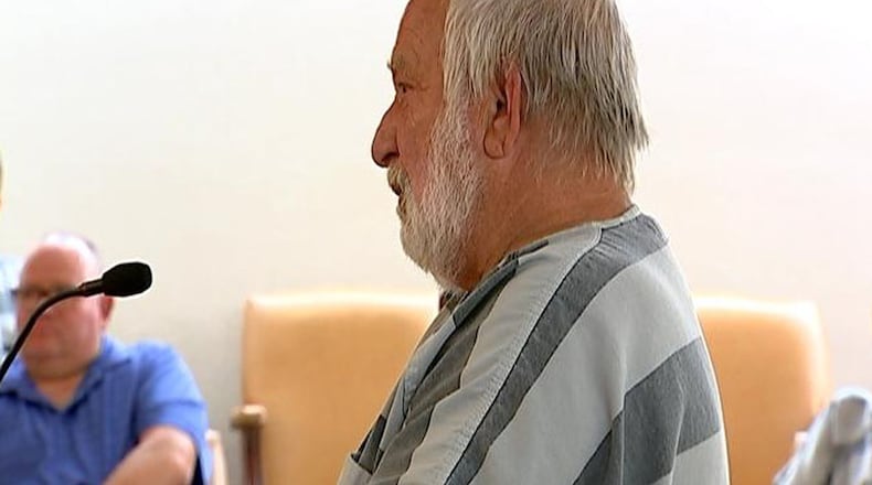 Robert Holmes is arraigned in Clark County Municipal Court on Felonious Assault and Domestic Violence charges. STAFF